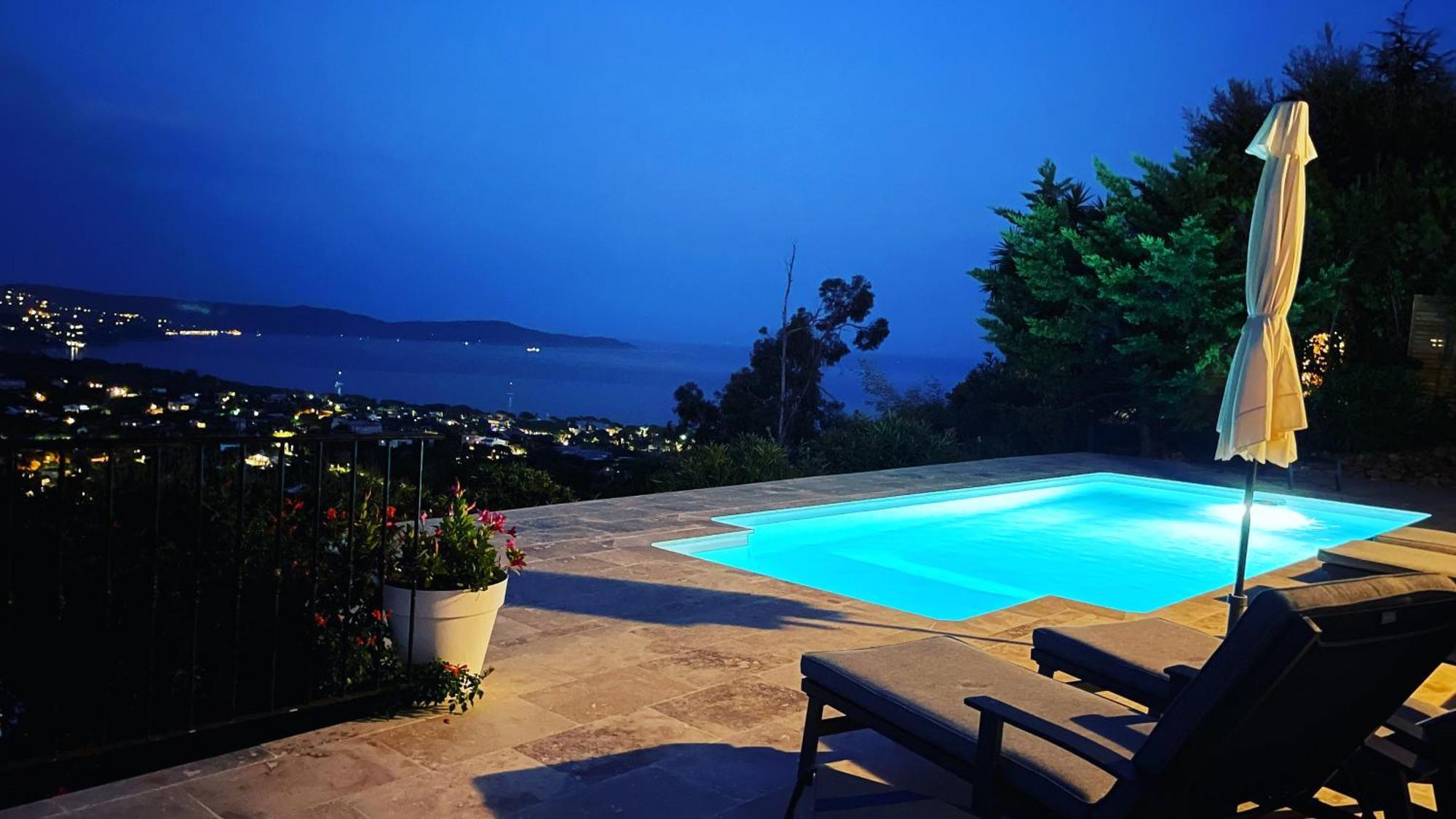 Villa Cacharelle Vue Mer Piscine Cavalaire-sur-Mer Dış mekan fotoğraf