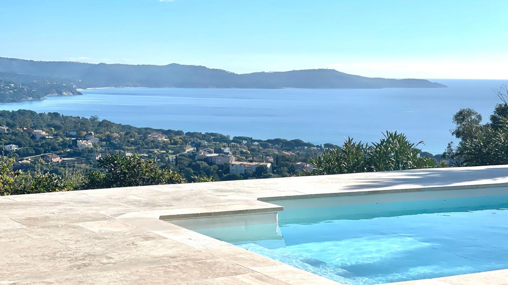 Villa Cacharelle Vue Mer Piscine Cavalaire-sur-Mer Dış mekan fotoğraf