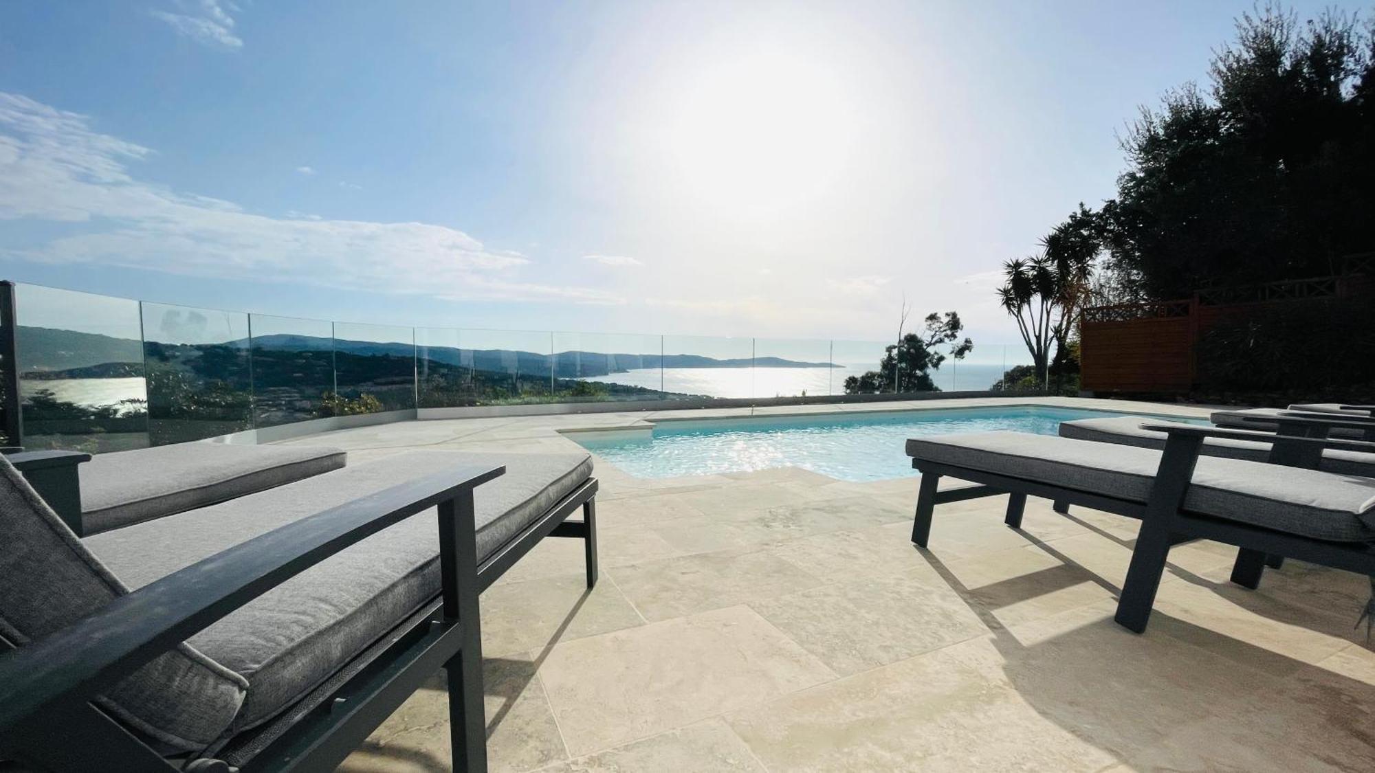 Villa Cacharelle Vue Mer Piscine Cavalaire-sur-Mer Dış mekan fotoğraf