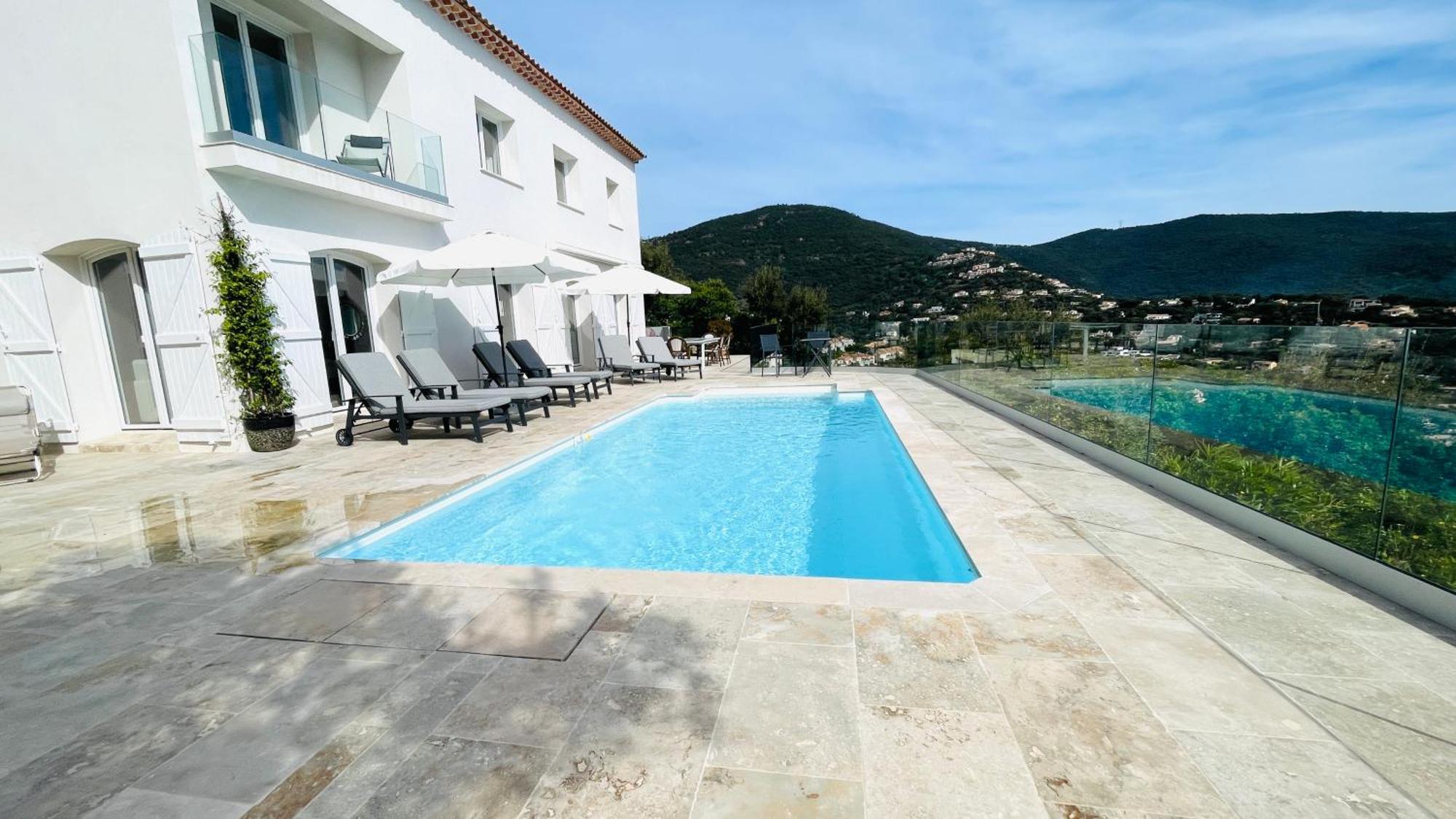 Villa Cacharelle Vue Mer Piscine Cavalaire-sur-Mer Dış mekan fotoğraf