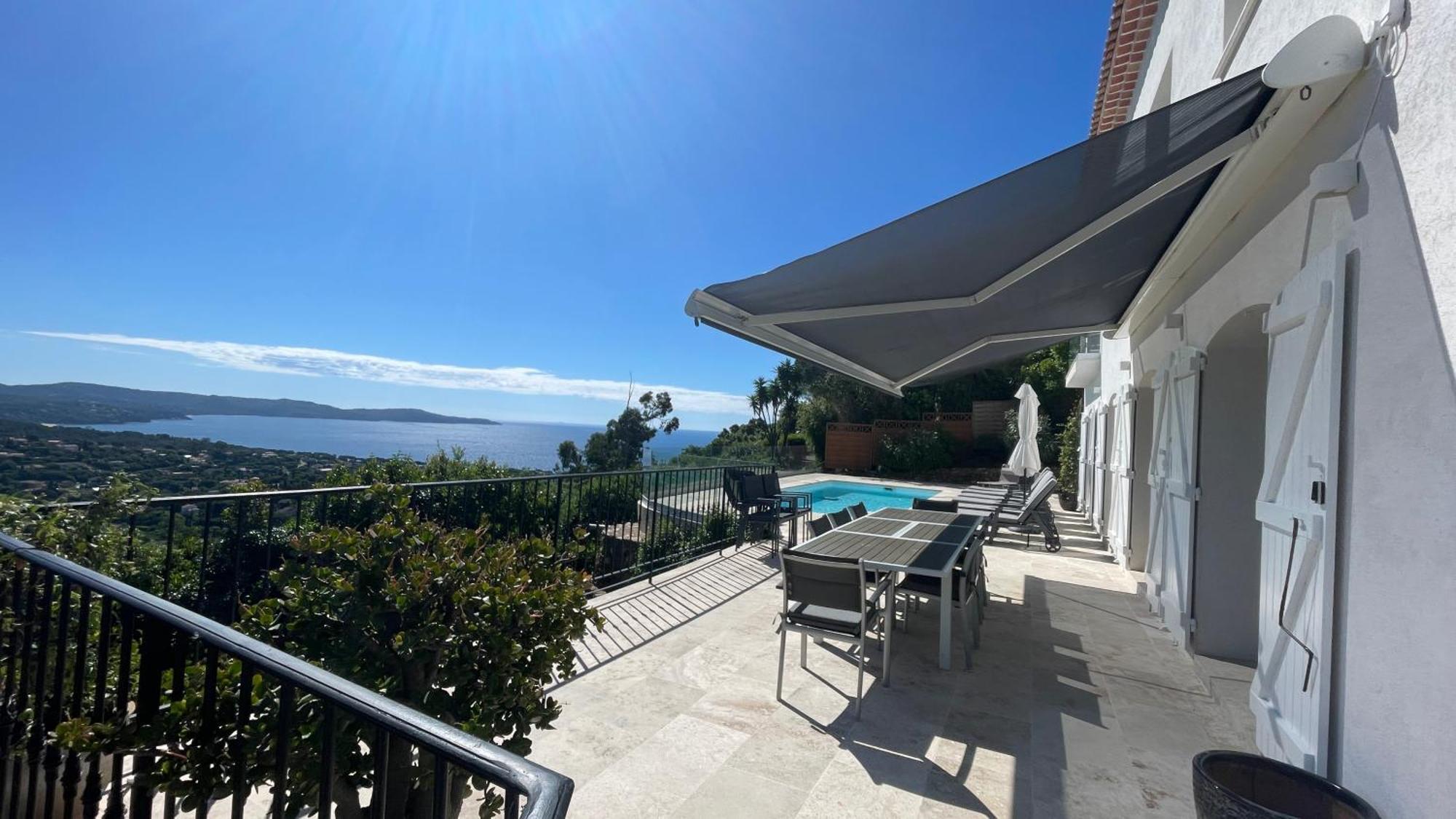 Villa Cacharelle Vue Mer Piscine Cavalaire-sur-Mer Dış mekan fotoğraf